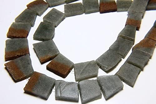 Gemme de Jaspe Naturel - Tranches de jaspe mat pour bijoux haut de gamme - 5