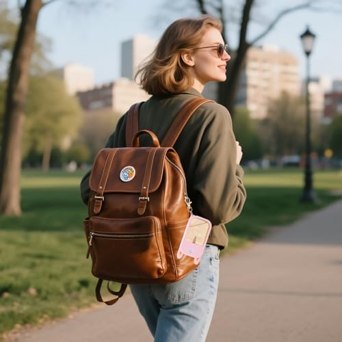 2 Pack Silicone Case for Touchland Hand Sanitizer Spray – Protective Soft Cover with Keychains for 1 FL OZ/30 mL(Blue&Pink)4