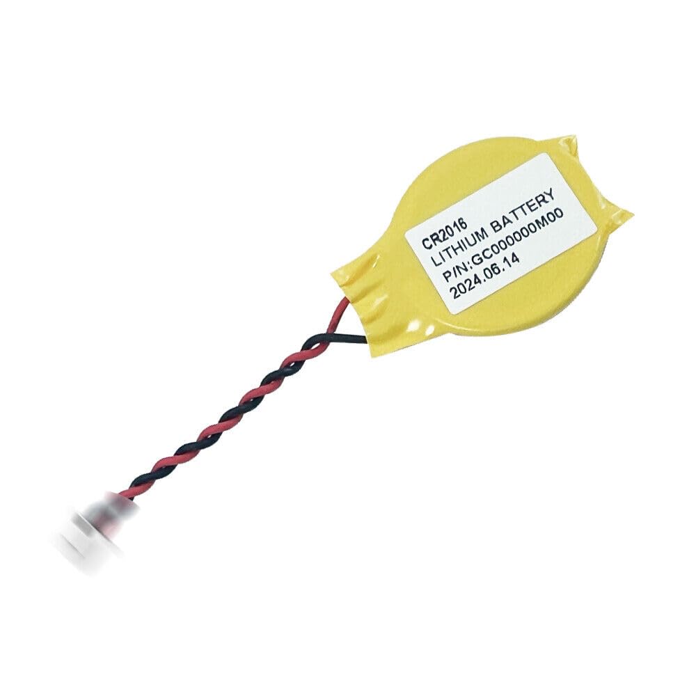 CR2016 CMOS część zamienna do Lenovo ThinkBook 15P G2 ITH 21B1, 16p | G6 ADR 21U0, 16p G6 AFR 21U1, 16p G6 IAX 21R0, 5B10S34077 5B10S34078 GC0000000M00 GC000000N00 CMOS Battery