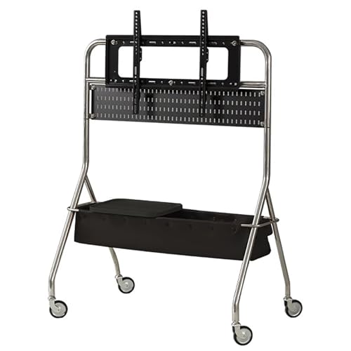 Soporte móvil para TV de 40-80 pulgadas con ruedas y cesta miniatura 1