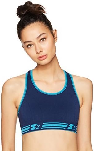 Starter Women's Reversible Seamless Racerback Sports Bra, Amazon Exclusive