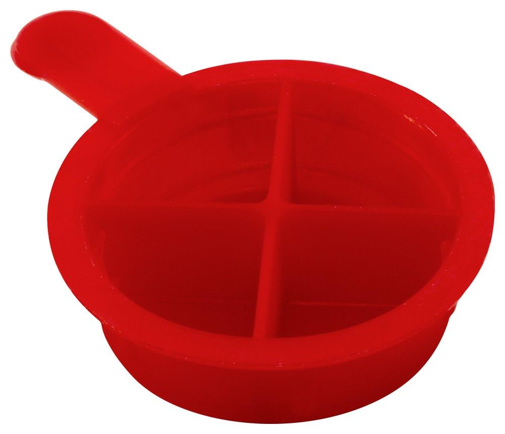 Caplugs SPT-9CR SPT Series, Side Pull Tab Plug, Red Low-Density Polyethylene (LD-PE), Flange OD 0.86" X Plug ID 0.79", Hole Protection, Leak Prevention, Masking, Pack of 1600 (QSPT9CRQ1)