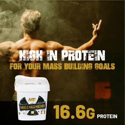 Image of Muscle Trac Nutrition's Muscle Mass Machine Real BCCA's 4.5 kg (149 Servings)10LBS 16.6G Protein 5G Glutamine 100% Authentic