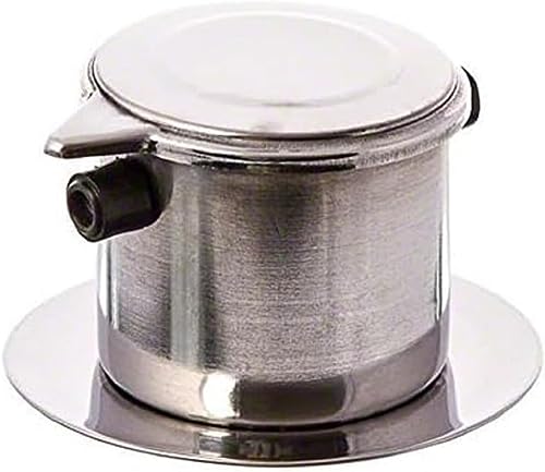 TrueCraftware- Stainless Steel Single Cup Coffee Brewer Infuser Filter- Vietnamese Coffee Maker Coffee Dripper Coffee Maker Home Kitchen Restaurants