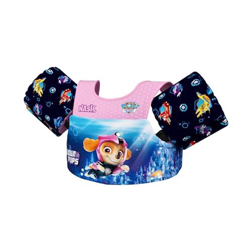 NASH, Boia Infantil Colete Salva Vidas Aqua Pups Skye Nash