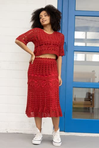 Círculo Sugar Cane Yarn - 100% Viscose From Sugar Cane - Dk - 153 Yds (140M), 3.5 Oz - Pack Of 1 Skein - Color 2461 #TOP1