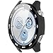 Compatible for Huawei Watch GT 5 46MM Case Cover,Screen Protector All-Around Case Hard PC Bumper Shell for Huawei Watch GT 5 Smartwatch (Siliver&Black)