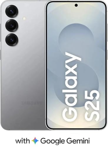 Image of Samsung Galaxy S25 5G (12GB RAM + 256GB Storage) Silver Shadow