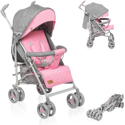 LIONELO Irma Kinderwagen Bis 15 kg - Leichter Moderner Mit Liegefunktion,...