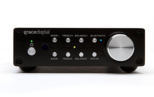 Grace Digital GDI-BTAR513 100 Watt Digital Integrated Stereo Amplifier with Built-in AptX Bluetooth Wireless Stereo Receiver