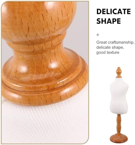 NUOBESTY Küçük köpek kesici mankeni, devrilmeye karşı emniyetli stantlı, model şekli, evcil hayvan kıyafetleri ve kedi kostümleri için, yer tasarrufu sağlayan, vitrin mankenleri için tutucu - Görsel 3