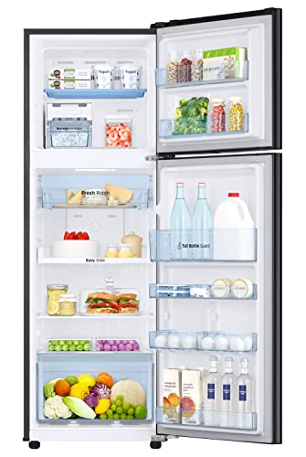 Image of Samsung 256L 2 Star Inverter Frost-Free Convertible 3 In 1 Double Door Refrigerator Appliance (RT30C3732BX /HL,Luxe Brown)