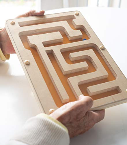 Spiral Maze Marble Game by Active Minds | Specialist Alzheimer's/Dementia Games & Resources for Improving Skills & Coordination