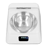 Pet Smart Feeder, Futternapf für Hunde und Katzen für Kleine und Mittelgroße Haustiere, 350 Ml Offene Abdeckung, Induktion, Deckelöffnung, Wiederaufladbarer Futterspender,