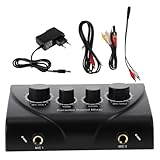 Amplificateur karaoké avec table de mixage – grâce à ses réglages de tonalité et à ses boutons, il permet une excellente amplification et un modelage précis de la voix