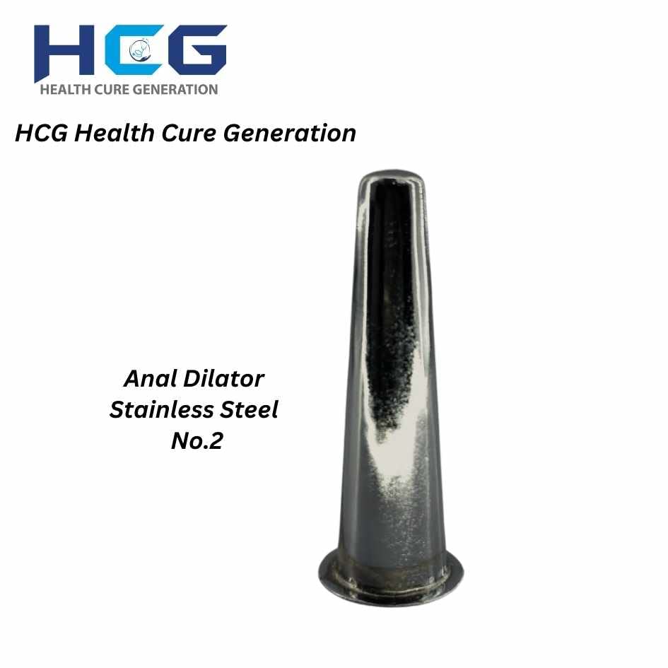 HCG Health Cure Generation Anal Deleter No. 2 - Stainless Steel Rectal Dilator for Medical Use | Re -purpose pro -proctology instrument for hospitals, clinics and home care (surgical grade) HCG Health Cure Generation Anal Deleter No. 2 - Stainless Steel Rectal Dilator for Medical Use | Re -purpose pro -proctology instrument for hospitals, clinics and home care (surgical grade)