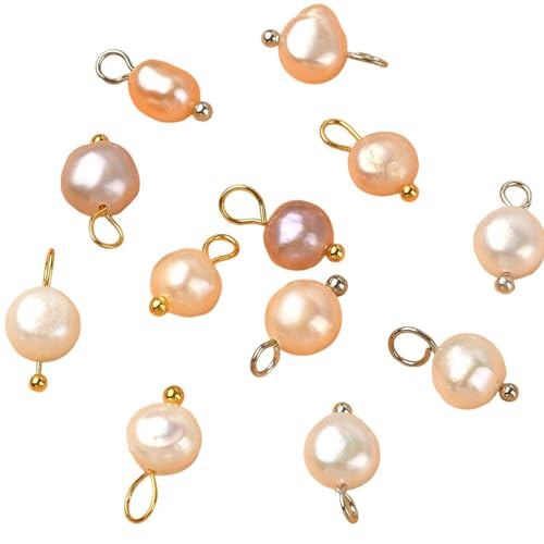 Boucles d'oreilles irrégulières avec perles d'eau douce pour éviter les bijoux ternes