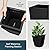 Shineloha 2 Pack Tall Planters + Baskets (Self Watering) (20" H) | Tall Planters for Outdoor & Indoor