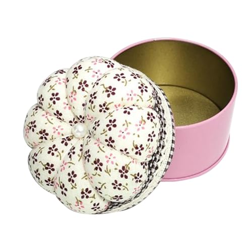 Reviews de Alfileteros del mes. 43 Alfiler de costura,Alfiletero para coser | Porta agujas de coser,Alfiletero, alfiletero, cojín de aguja, calabaza, caja portátil para coser alfileres, para coser alcantarillado