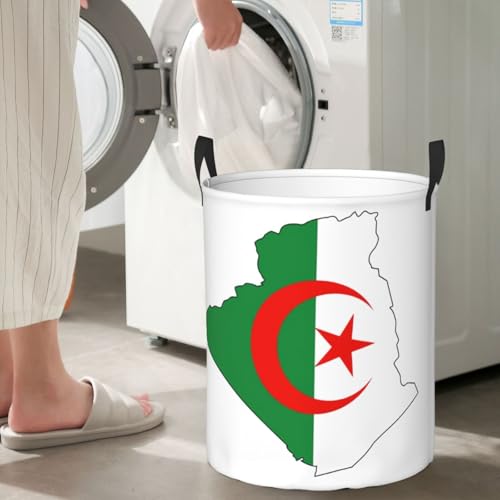 Panier à linge Algérie grand modèle rond aux finitions soignées - 7