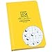 Rite in the Rain Weatherproof Hard Cover Notebook, 4 3/4" x 7 1/2", Yellow Cover, Field Pattern (No. 350F)