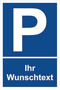 Melis-Folienwerkstatt Parkplatzschild S00240-242 15x10cm