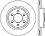 StopTech 128.63055L Sport Cross Drilled Brake Rotor; Front Left