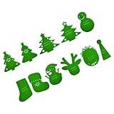 Ensemble d'ustensiles de Noël efficaces avec set de table en polyester pour décoration de salle à manger en famille et repas de vacances Nettoyage rapide Vaisselle de fête de Noël