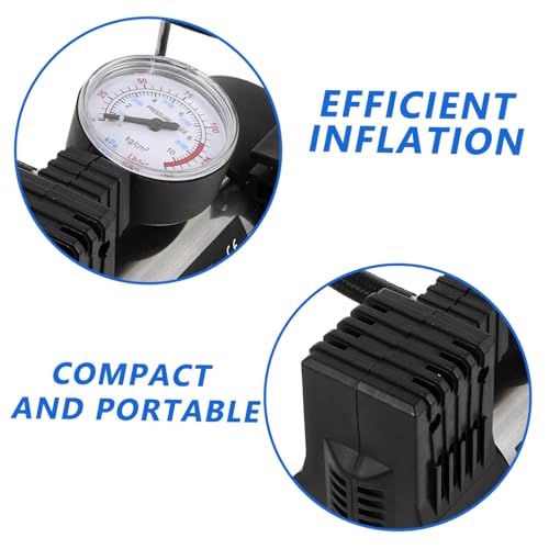 Compresseur d'air portable électrique 1 cylindre pour un gonflage rapide de pneu