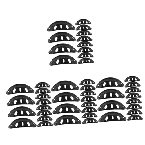 PartyKindom 4sets Helmet Chin Pad Chin Cup Football Pad Protector Hard Hat Straps 20pcs*4