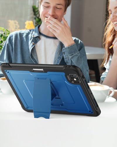 Coque iPad Pro 11 avec protège-écran et porte-stylet bleu - 7