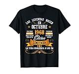 camisetas febrero 1968 Estas divertidas Leyendas nacieron en Octubre de 1968 es un regalo perfecto. El regalo de cumpleaños número 54 es adecuado tanto para hombres como para mujeres. Las leyendas nacieron en Octubre. La vida empieza a los 54! 54 cumpleaños hombre regalos.