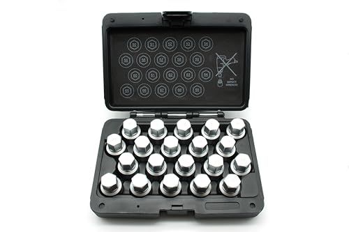 Image of TMAX 20pc Anti-Theft Wheel Lug Nut Removal Socket Key for Porsche