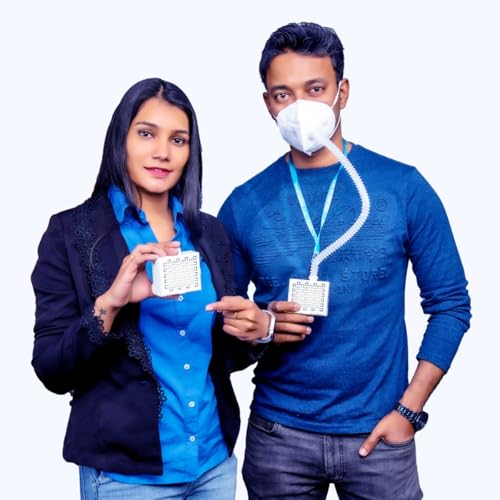 Image of Wearable Air Purifier - Pure Air, Every Breath - Protection for the Immunocompromised with Exceptional Air Quality on the Go APNFH100-H