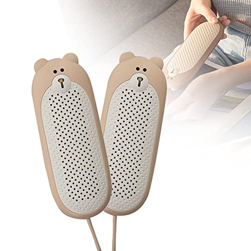 FHRKA séchoir à Chaussures, sèche-Chaussures Portable, séchoir à température constante Intelligent pour Chaussures, Chaussettes, Chaussures de Ski, Rose (Pink)