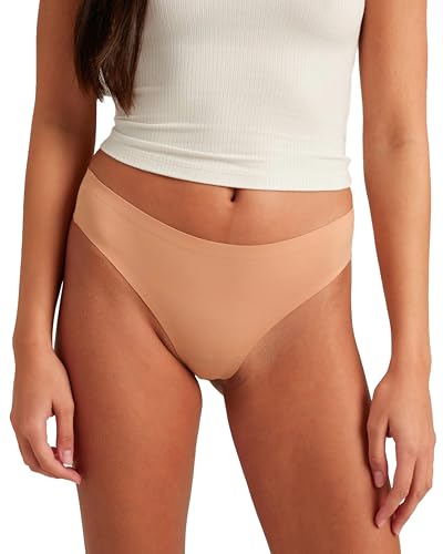saalt Seamless Thong - Womens Period Underwear - Replaces 1 Liner or 2 Light Tampons