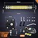 Nilight LED Light Bar with Amber DRL 19 Inch 150W Offroad Light Anti-Glare Flood Spot Combo LED Driving Light IP68 w/ 14 AWG DT Connector Wiring Harness for Pickup Truck SUV ATV UTV Boat 4x4