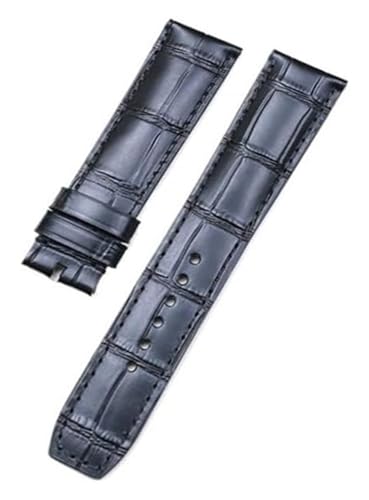 Correa de cuero for reloj Baume y Mercier, Hampton y Classima, accesorios de repuesto de correa de cuero con capa de 20mm y 22mm(Nero 20mm)