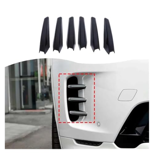 Tira de fibra de carbono para Land Rover Discovery Sport 2024-2025 de parachoques delantero 3