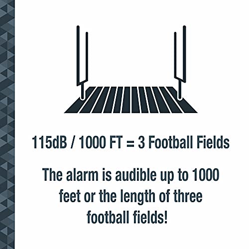 Sabre Compact Stun Gun, Flashlight & Personal Alarm –Rechargeable 3-In-1 Personal Safety Tool W/ Wrist Strap For Quick Access, Pink Stun Gun #TOP6
