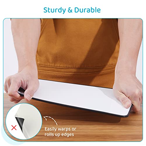Magnetic Dry Erase Board For Fridge, Double-Sided Magnetic White Board, 8"X12"Fridge Calendar To Do List Planner With 4 Marker & 2 Magnets, Notepad For Office, Home, Kitchen, School (1 Pack) #TOP2