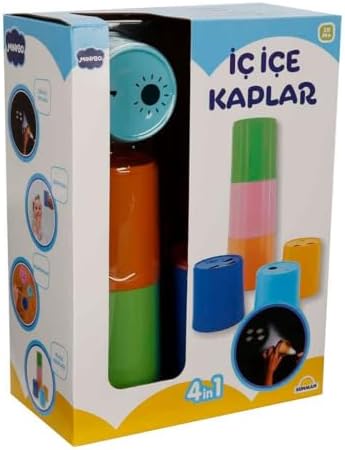 SUNMAN İç İçe Kaplar Ve Bardaklar - Görsel 3