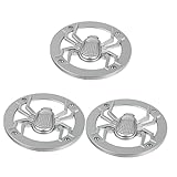 Mikinona 3個スピーカーネットカバー 耐久性のある素材 使用簡単 対応 オーディオ機器用保護カバー サブウーファー改造にも適用