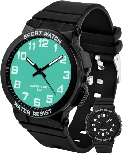 Image of Juboos Kids Watch Analog for Boys Girls, Childrens Waterproof Soft Strap Kids Time Teaching Quartz Wristwatch for Ages 5-15