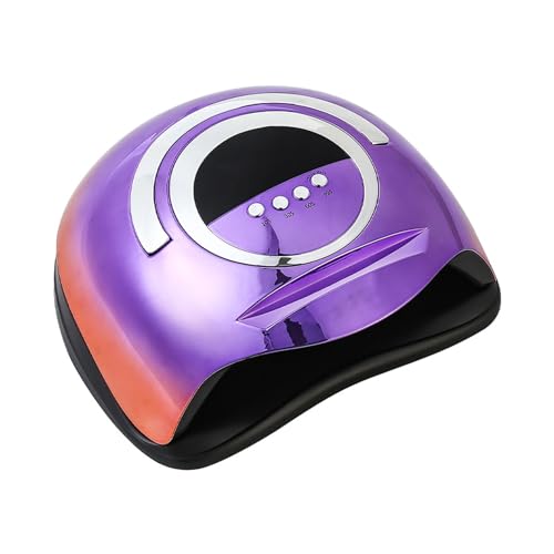 Lampe à ongles 20x22,5x11,5cm 72 led 300w 4 niveaux réglage et détection intelligente prévenir les mains noires lampe uv a vernis