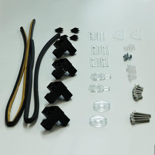 BUCATSTATE Accessories for BUCATSTATE Metal Small Animal Cage VERSION 3.0 ONLY, Clear