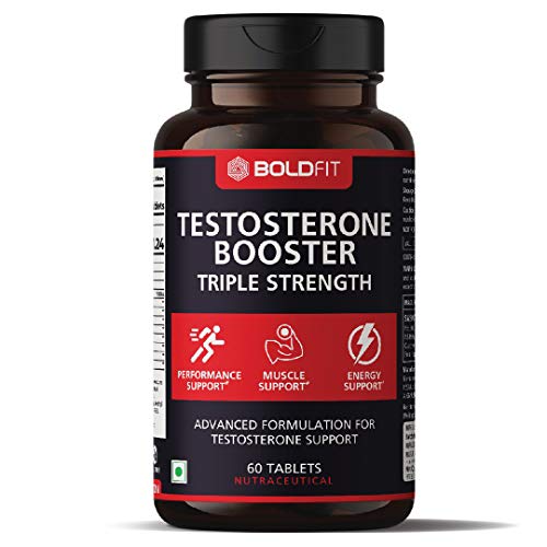 Boldfit Testosterone Supplement For Men With Tribulus Terrestris, Ashwagandha, Kaunj Beej. Natural Testosterone Support For Performance Support, Muscle Support And Energy Support (60 Veg Tablets) Boldfit Testosterone Supplement For Men With Tribulus Terrestris, Ashwagandha, Kaunj Beej. Natural Testosterone Support For Performance Support, Muscle Support And Energy Support (60 Veg Tablets)