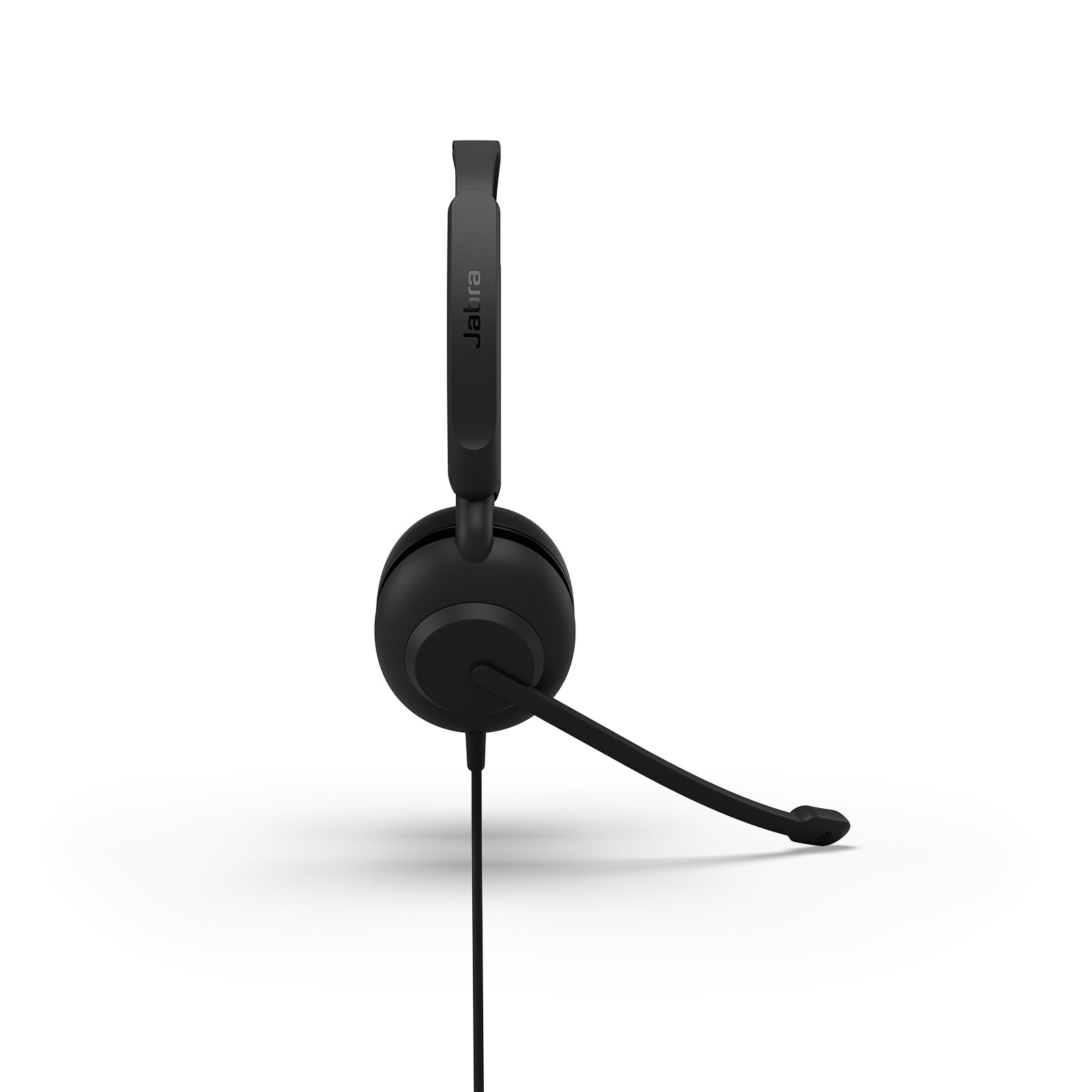 Nowość Jabra Evolve 10 - zestaw słuchawkowy z mikrofonem i funkcją redukcji szumów do komputerów stacjonarnych/laptopów — USB-A — lekki — sterowanie połączeniami/głośnością do spotkań online — czarny