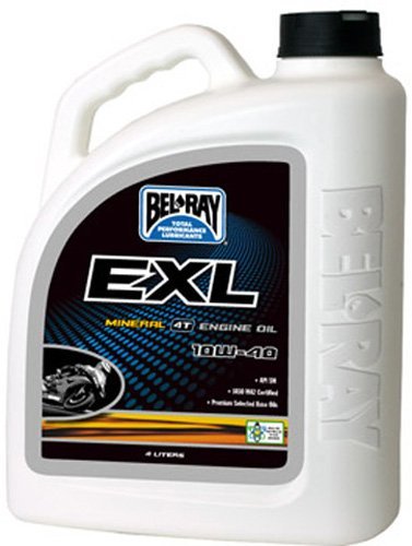 Aceite para motor Bel-Ray EXL Mineral 4T 10W40 4L miniatura 1