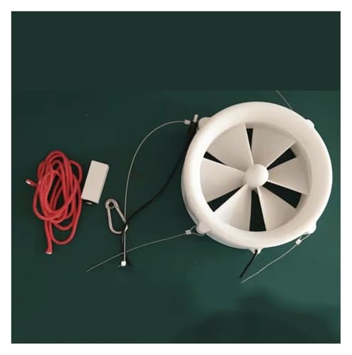 Generador Turbina Dual 12V Uso Exterior Generador Cargador Usb Energía Eólica Agua Manual Multifuncional miniatura 1
